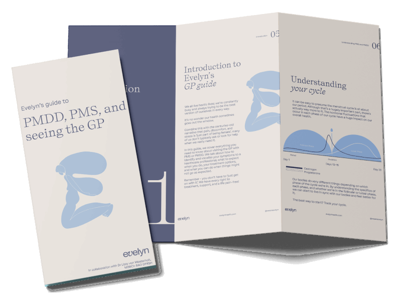 PMS, PMDD and seeing the GP